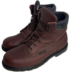 Red Wing 606 Supersole 2.0 Work Boots Mens Sz 13 EEEE Brown Leather Soft Toe